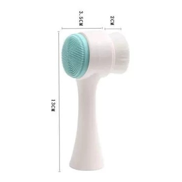 WOIWO Soft Hair Standing Double Face Brush Hand Cl...