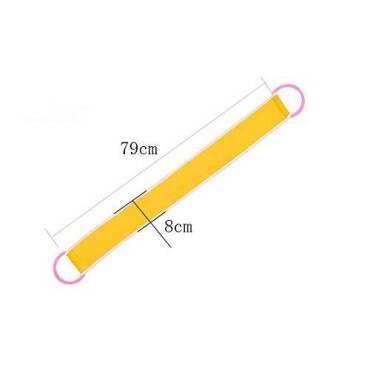 WOIWO 3PCS Back Strip Bath Towel Thickened Double ...