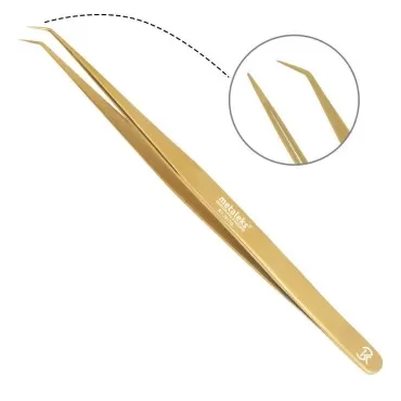 14cm Metaleks Lash Tweezers Japanese Steel Lash Ex...