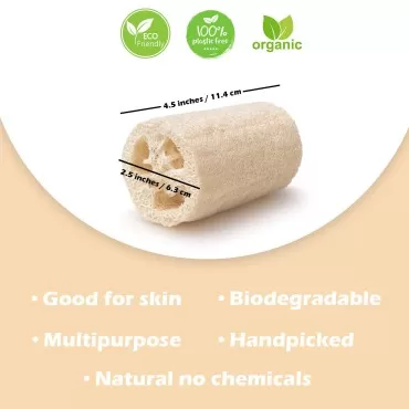 Indigenous Living Natural Loofah Sponge - Large Ex...