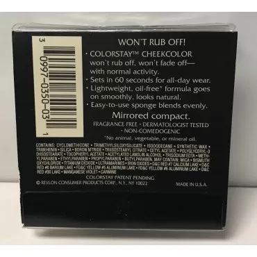 Revlon Colorstay Cheek Color Oil Free 0.28 oz / 7.94 g Flesh