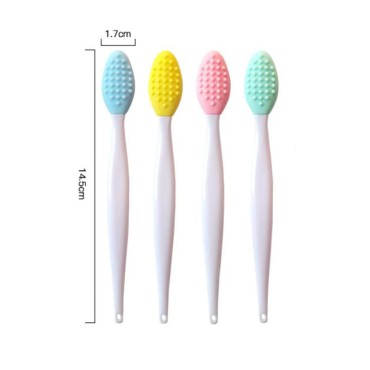 Doromy 18 Pack Silicone Exfoliating Lip Brush Lip ...