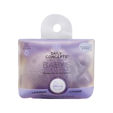 DAILY CONCEPTS Your Baby Konjac, Lavender...