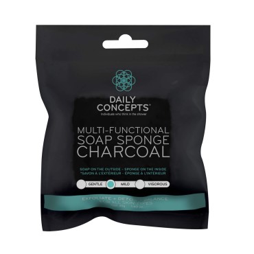 Multi-Functional Soap Sponge Charcoal PACK OF 3...