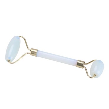 1Pcs Natural Jade Double-head Beauty Roller Anti-A...
