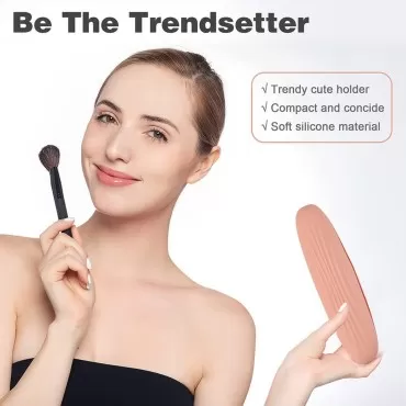 JEWYOCO Travel Makeup Brush Holder Silicon Trendy ...