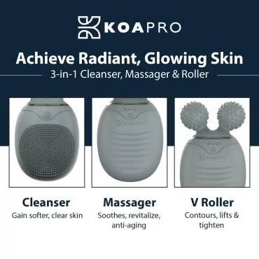 KOAPRO Sonic Facial Cleansing Brush - Face Brush -...