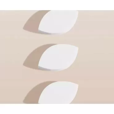 Eyelash Practice sponges, Eyelash extension pads, Lash artist practice sponges, Makeup sponges, 20pcs, Eye shaped, Disposable, Eyelash tools, Lash Tech supplies, Eyelash Kit
