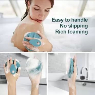 INNERNEED Food-Grade Silicone Body Scrubber Exfoli...