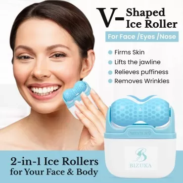 BIZUKA Travel Ice Roller for Face and Eye - Portab...