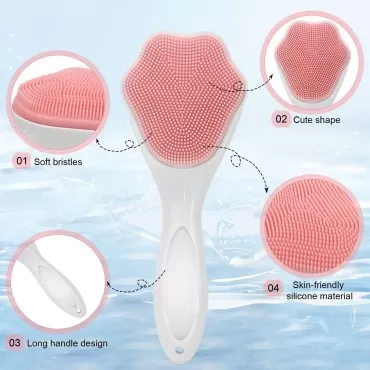 Silicone Face Scrubber 2 Pack Silicone Face Brush ...