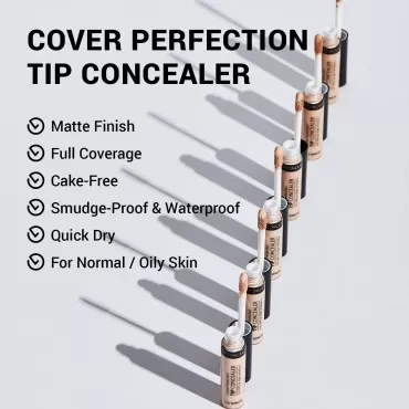 THE SAEM Cover Perfection Tip Concealer, Liquid Mu...