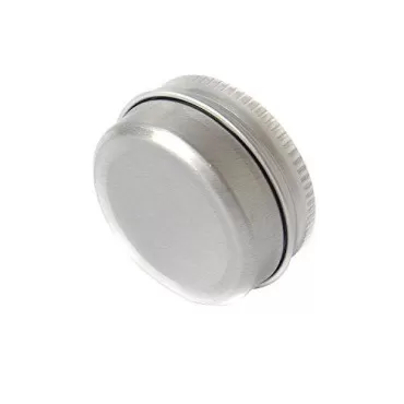 erioctry 10pcs Aluminum Balm Nail Art Cosmetic Cream Make Up Pot Lip Jar Tin Case Container Screw 50ml Capacity (Empty) for DIY Cosmetics/Beauty Products (50ml)