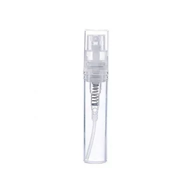 erioctry 2ml/3ml/4ml/5ml Portable Refillable Glass Makeup Clear Empty Sprayer Bottles Cosmetic Spray Bottle Container Pack of 6 (3ML)