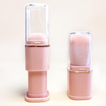 Leenchi 2 Pieces Kabuki Brushes Retractable Blush ...