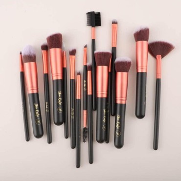 Makeup Brushes 16 Pcs Skin Kalp Luxurious Eye Brus...