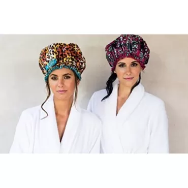 Dry Divas Designer Shower Cap For Women - Washable...