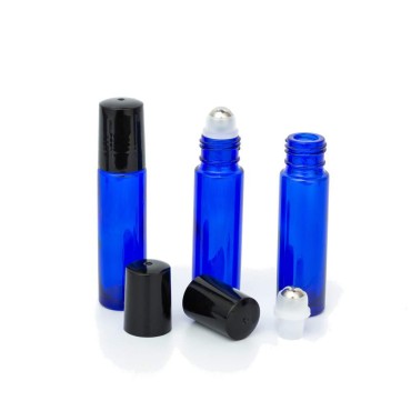 10ml Roller Bottles 6Pack Cobalt Blue Thick Glass ...