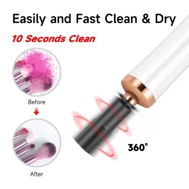 JZLUCKY Makeup Brush Cleaner and Dryer Machine, Up...