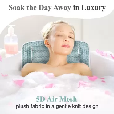 Lady McBath Full Body Bath Pillow - Luxury Bath Cu...