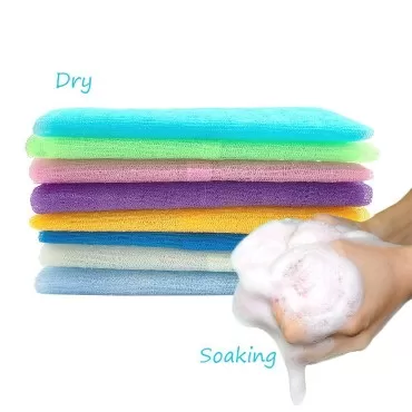 8 Pcs 35 Inch Exfoliating Bath Cloth,Beauty Skin B...