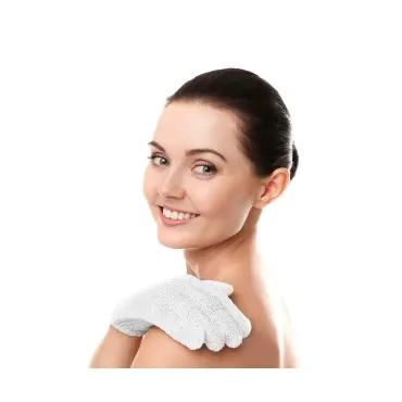 Linda Exfoliating Bath Gloves, Pack of 4...