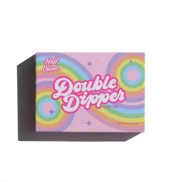 Half Caked Double Dipper Color Duo Bush + Highlight | vegan & cruelty-free, fragrance-free, highly pigmented, primer-infused | 10g / 0.20 oz (Girls Tour)