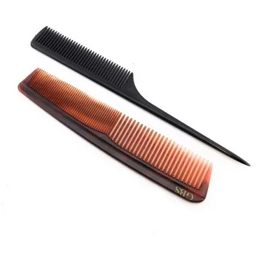 G.B.S Soft Red Scalp Massager Soft Pocket Comb 7in...