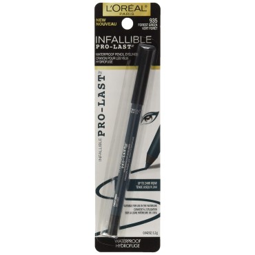 L'Oreal Paris Infallible pro last eye liner, forest green, 1.2g, Green