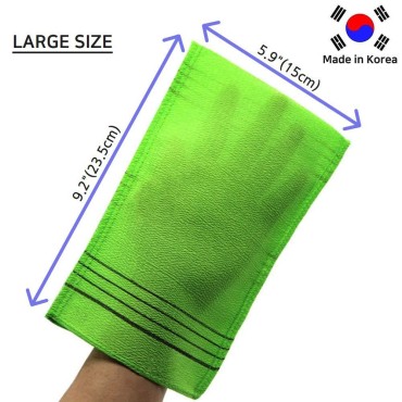 NEPURE Korean Exfoliating Mitt, Large Size, 5 Colo...