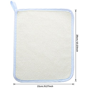 Exfoliating Face Body Wash Cloth Towel Dual-Sided ...