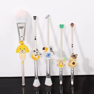 Animal Crossing: New Horizons Makeup Brushes - 5pc...