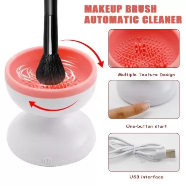 Makeup Brush Cleaner Electric Makeup Brush Cleaner...