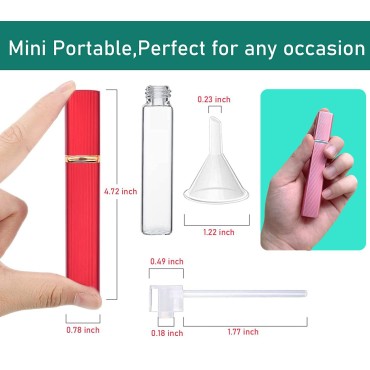 12ML Perfume Atomizer Bottle Refillable,Mini Porta...