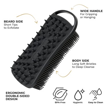 Blackwood For Men Double Duty Beard & Body Scrubbe...