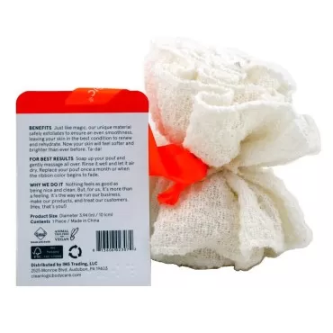 Clean Logic Exfoliating Bath Pouf (Pack of 2)...