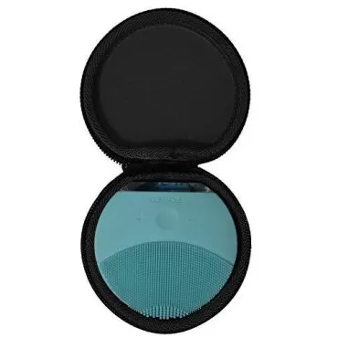 TUDIA LUNA Mini 2 Facial Brush EVA Carrying Case, Water Resistant Material Shock Absorption Storage Hard Portable Travel Case Compatible with FOREO LUNA mini 2 Facial Cleansing Brush