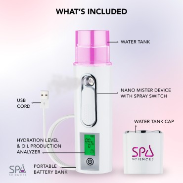 Spa Sciences - Nano Mister - Hydrating Facial Mist...