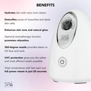 Spa Sciences - CIRRA - Nano Ionic Facial Steamer w...