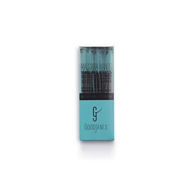 GoodJanes Professional Disposable Silicone Eyelash Mascara Brushes Wands - Applicator for Eyebrow & Makeup - Set of 10