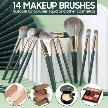 Makeup Brushes Makeup Brush Set Professional - 14 ...