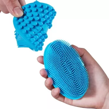 Exfoliating Silicone Body Scrubber 2 in 1 Silicone...