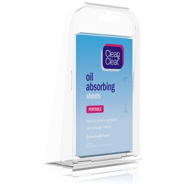 Clean & Clear Oil Absorbing Sheets, 50 Count (Pack of 6)