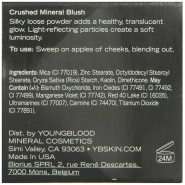 Youngblood Natural Loose Mineral Blush - Sherbet - 3 g / 0.10 oz