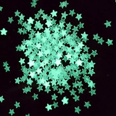 Glow in The Dark Stars - Solvent Resistant & Cosme...
