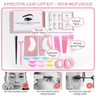 Lash Lift Kit & Eyelash Perm Kit for Solon at Home...