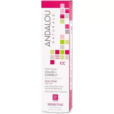 Andalou Naturals 1000 Roses CC Color + Correct wit...