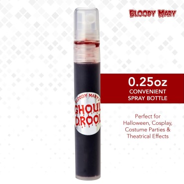 Bloody Mary Professional Fake Stage Blood, Body Paint Makeup .25 oz