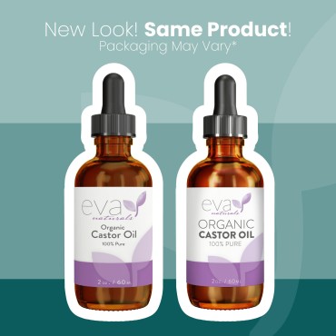 Eva Naturals Organic Castor Oil (2oz) - Promotes H...