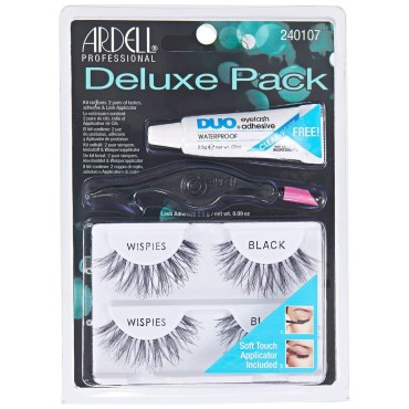 Ardell Deluxe Pack Wispies Lashes Black...